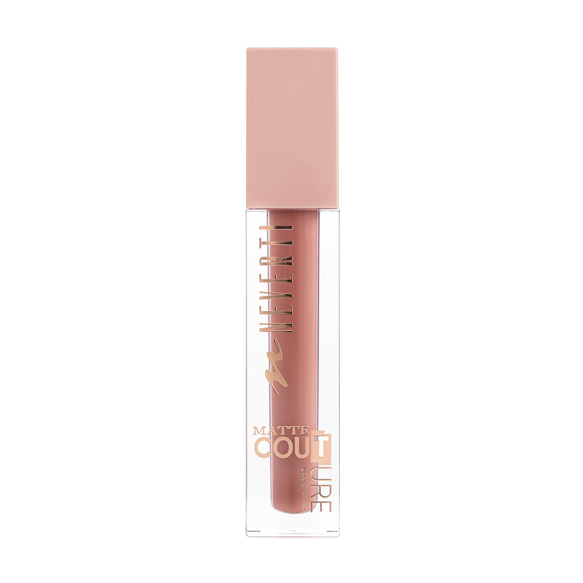 Рідка матова помада для губ Neverti Matte Couture Liquid 109 Nudly Song, 4.5 мл